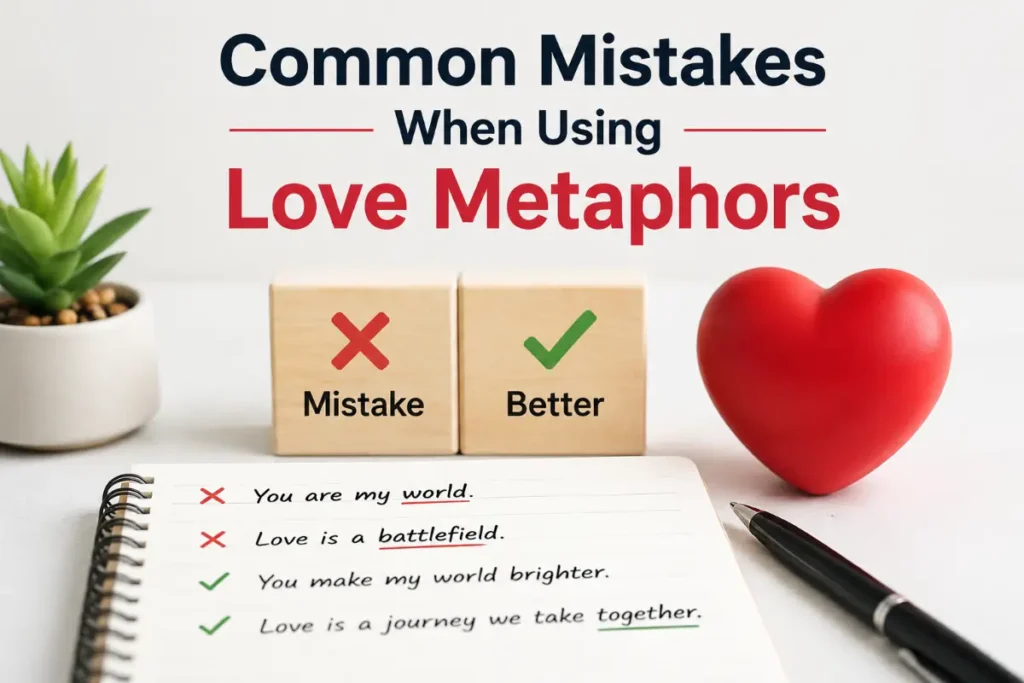 Common Mistakes When Using Love Metaphors