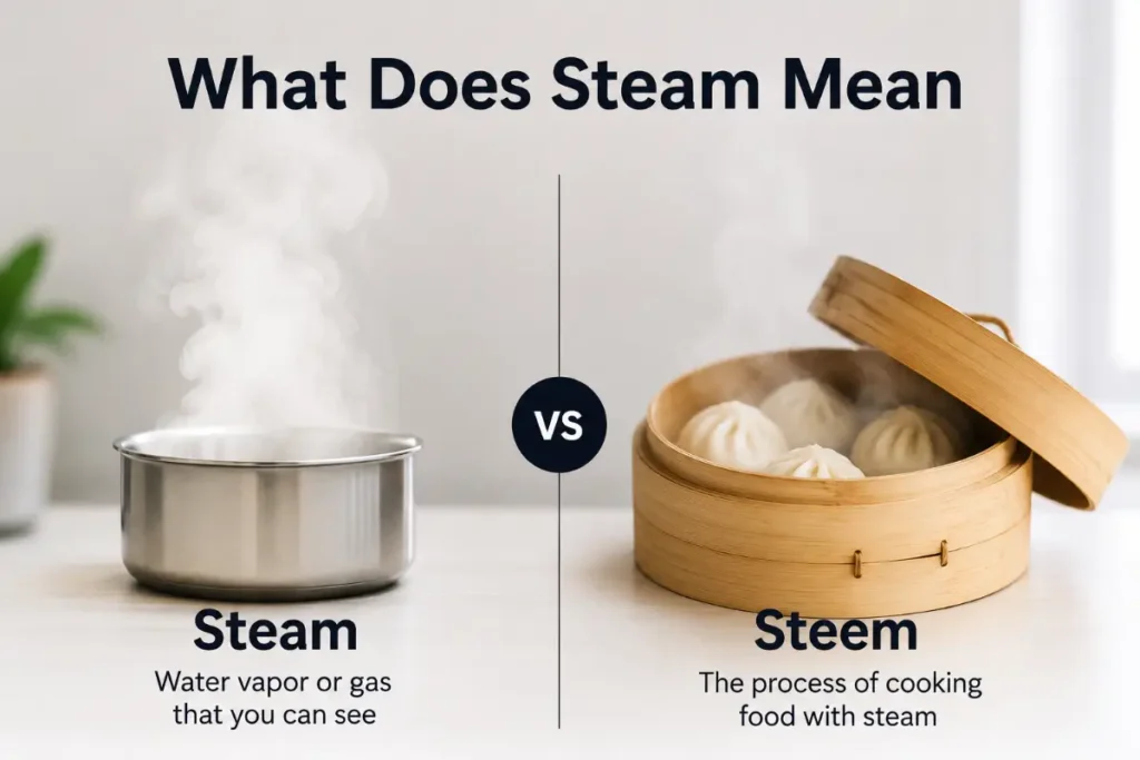 What Does Steam Mean