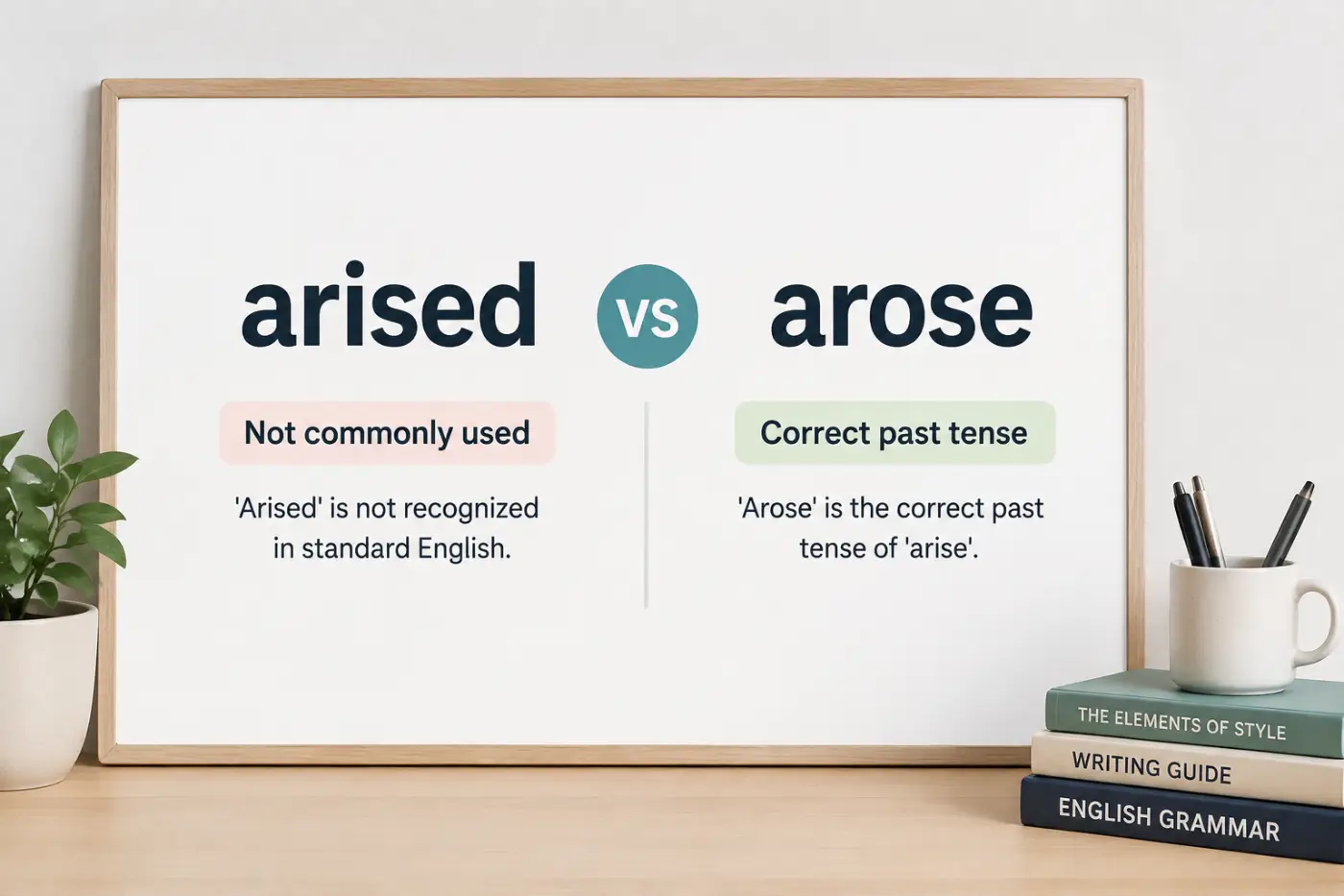 arised-or-arose