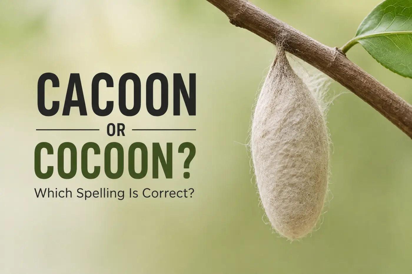 cacoon-or-cocoon