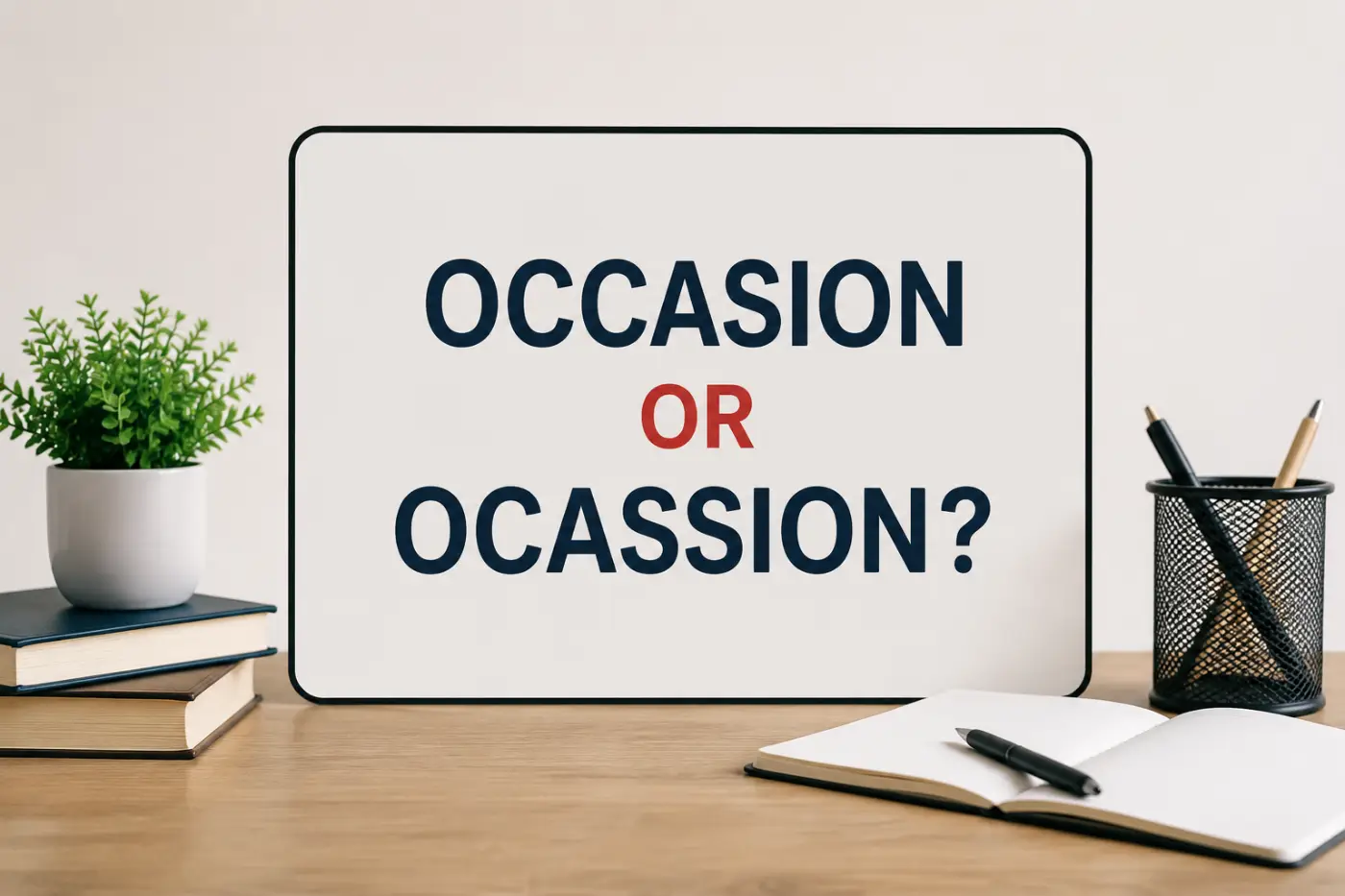 occasion-or-ocassion