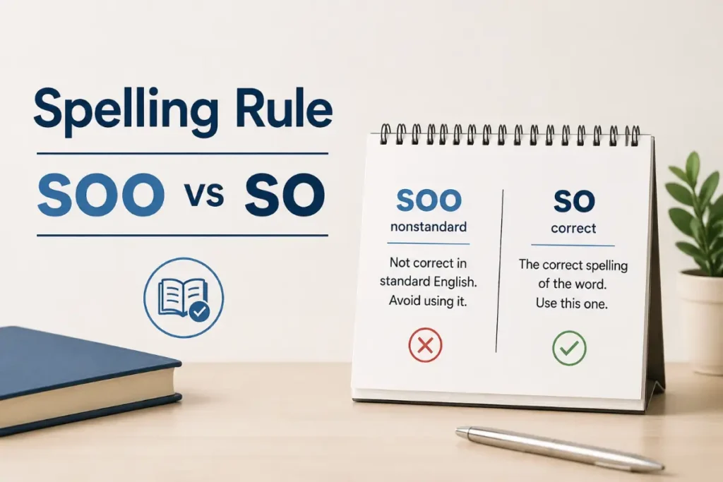 spelling rule soo vs so