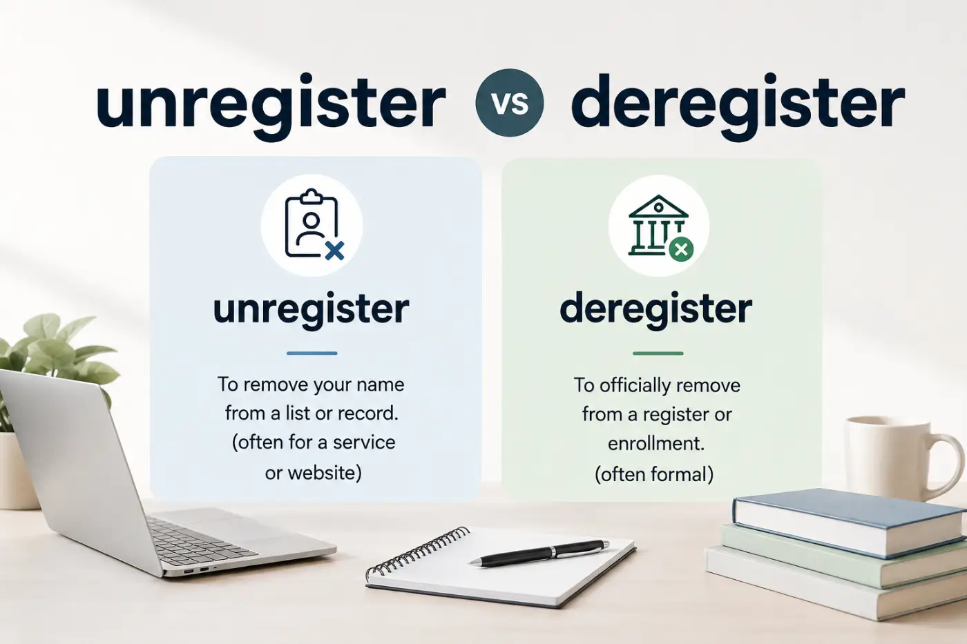 unregister-vs-deregister