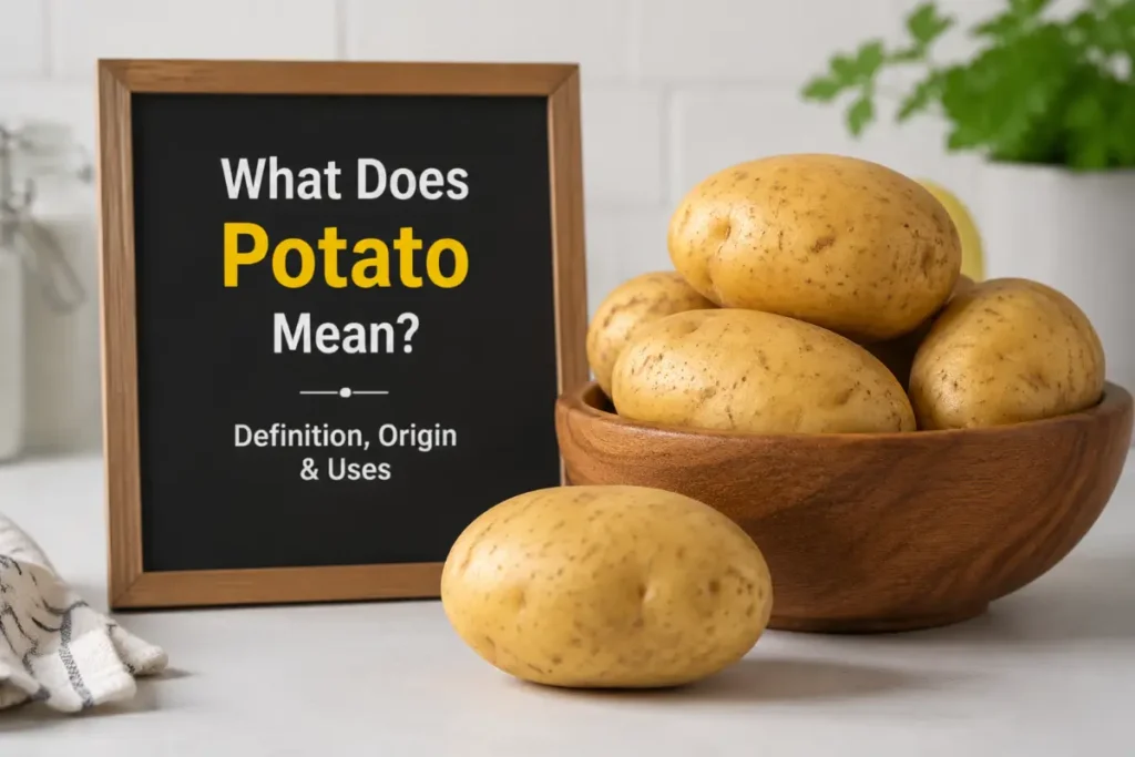 What Does Potato Mean