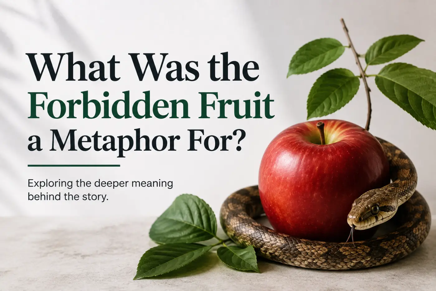 what-was-the-forbidden-fruit-a-metaphor-for