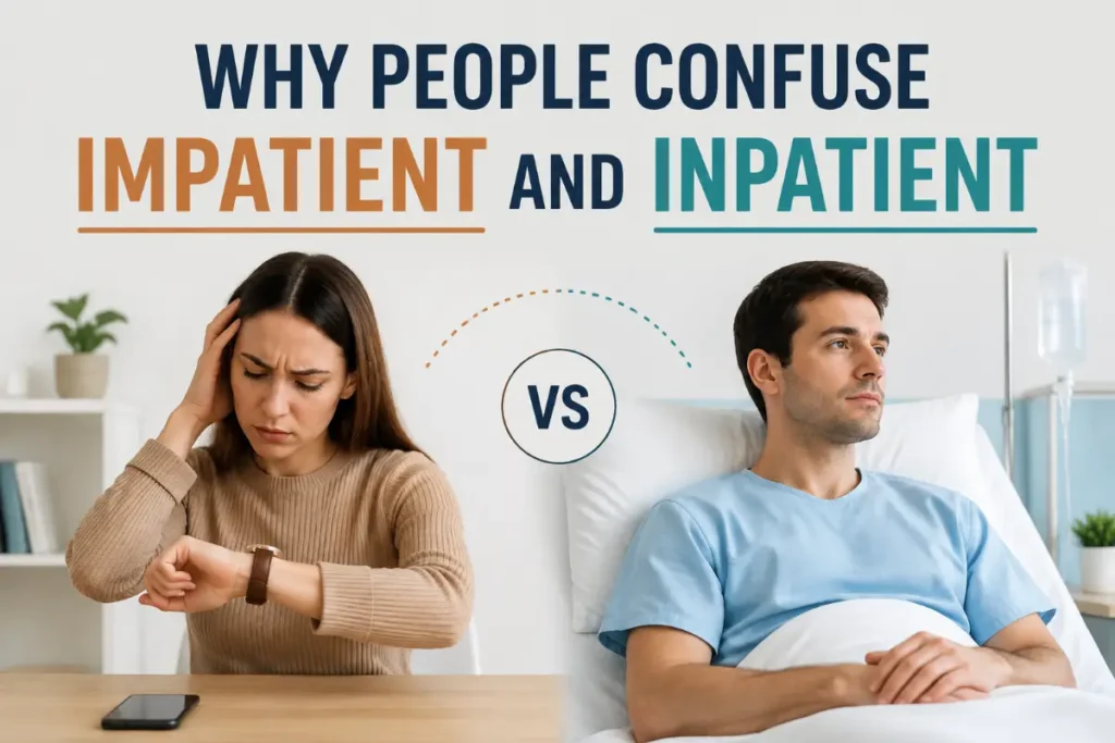 Why People Confuse Impatient And Inpatient