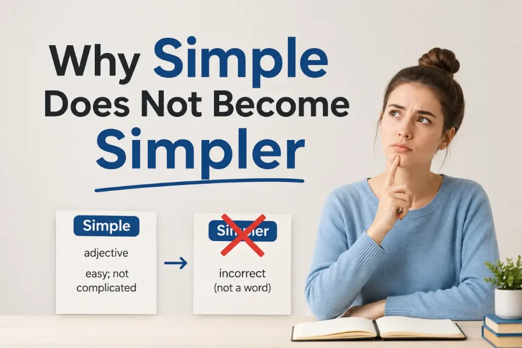 Why Simple Does Not Become Simppler