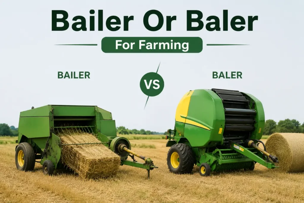 Bailer Or Baler For Farming