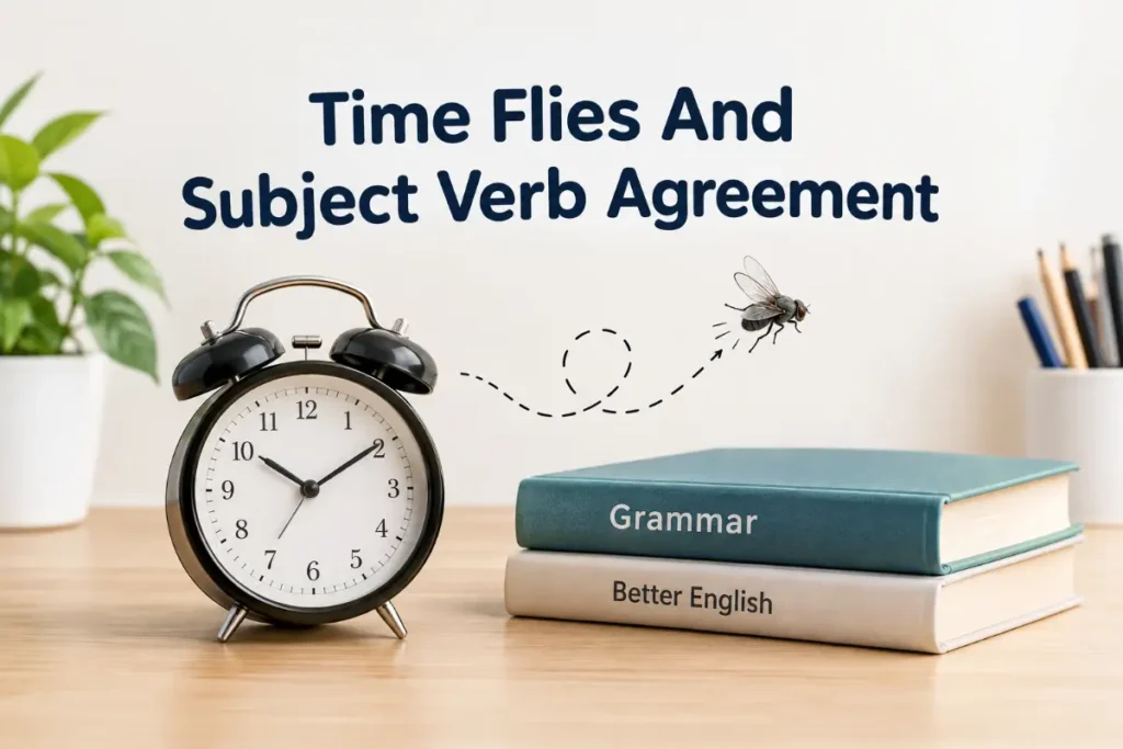 Time Flies And Subject Verb Agreement