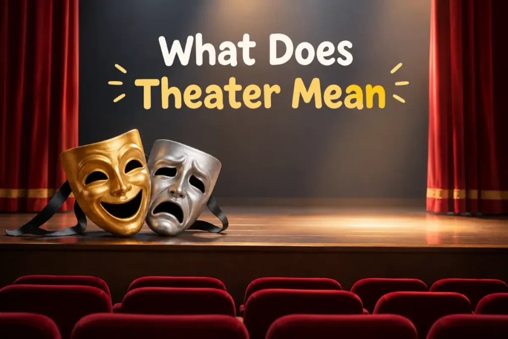 What Does Theater Mean