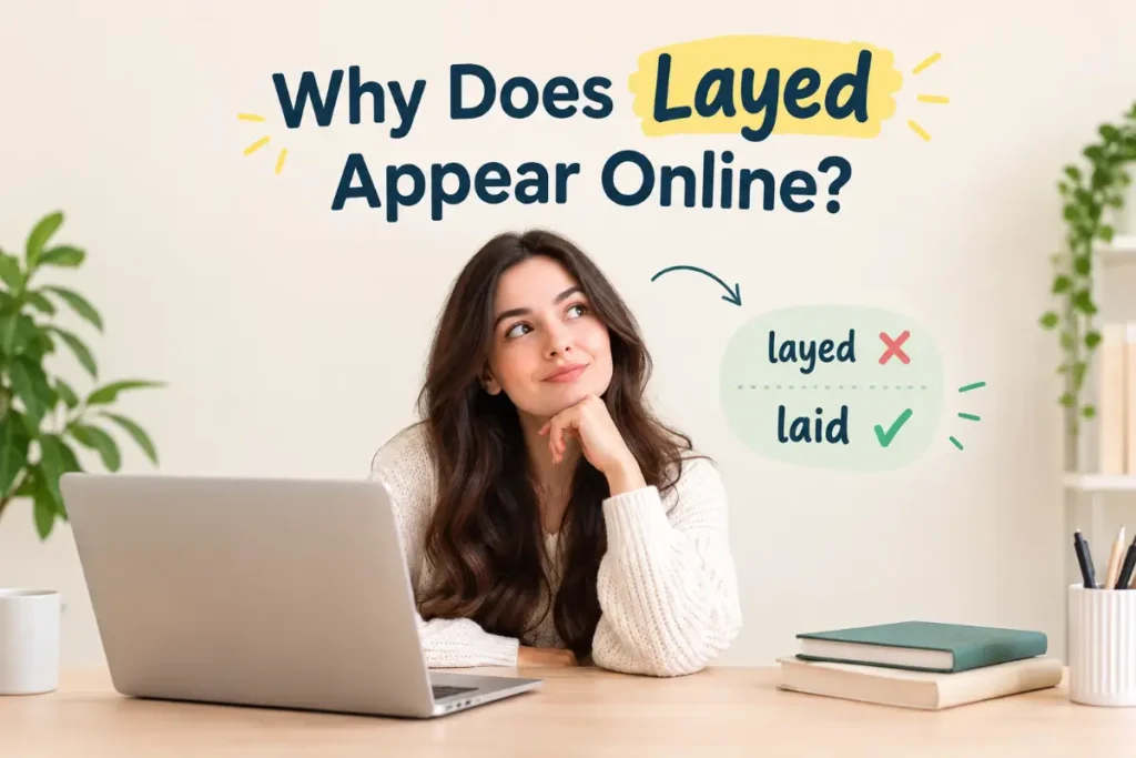 Why Does Layed Appear Online
