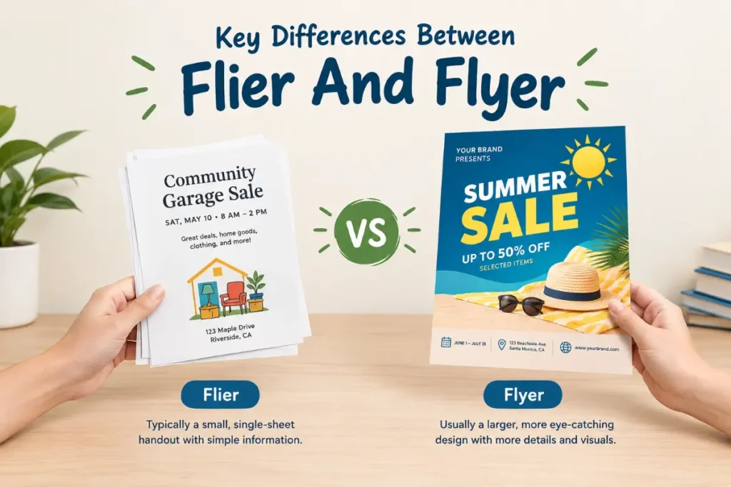 Key Differences Between Flier And Flyer