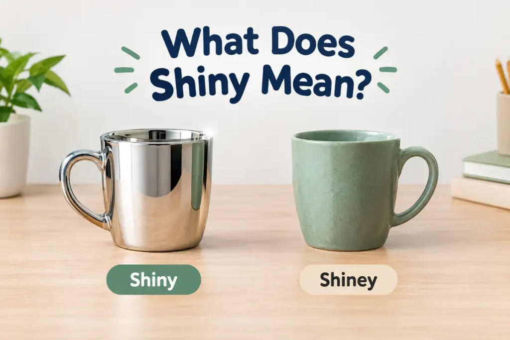 What Does Shiny Mean