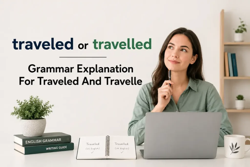 Grammar Explanation For Traveled And Travelle