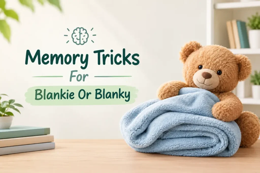 Memory Tricks For Blankie Or Blanky