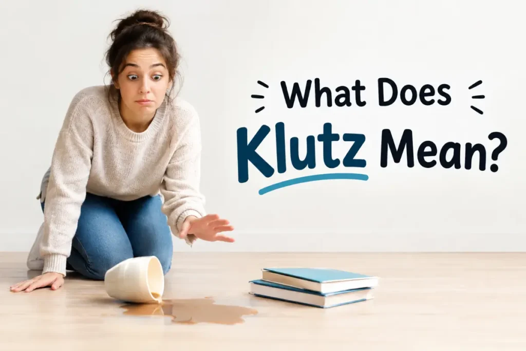 What Does Klutz Mean