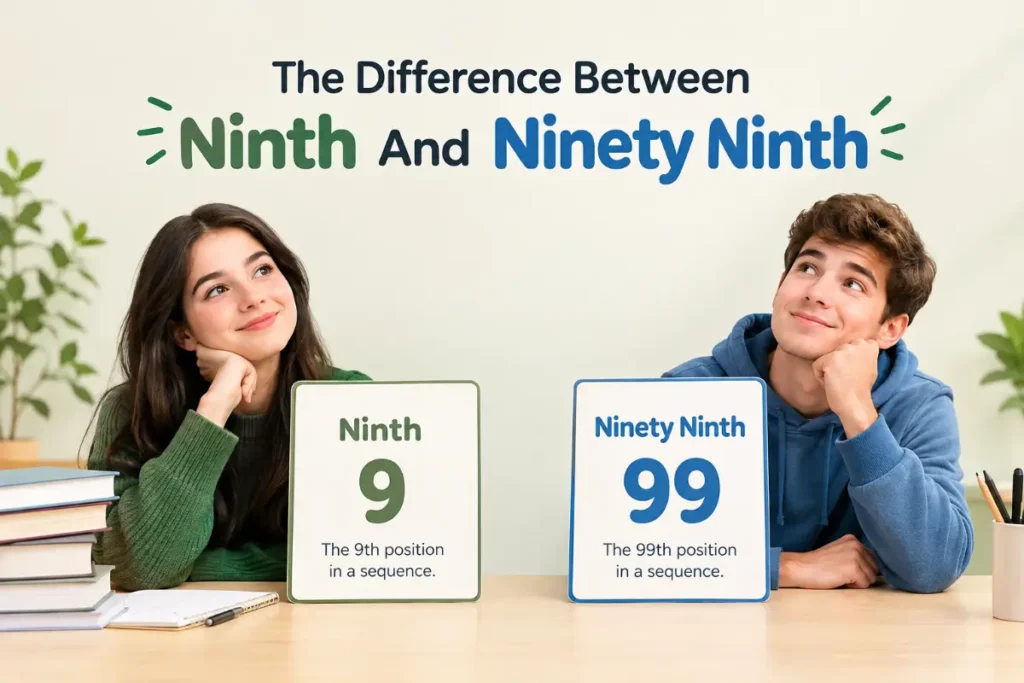 The Difference Between Ninth And Ninety Ninth