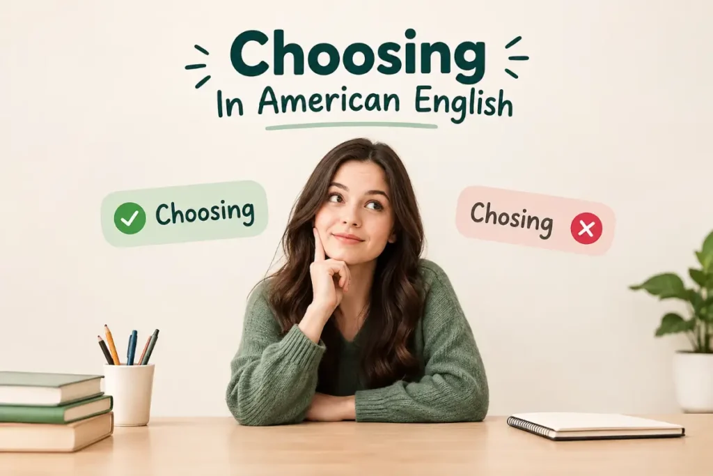 Choosing In American English