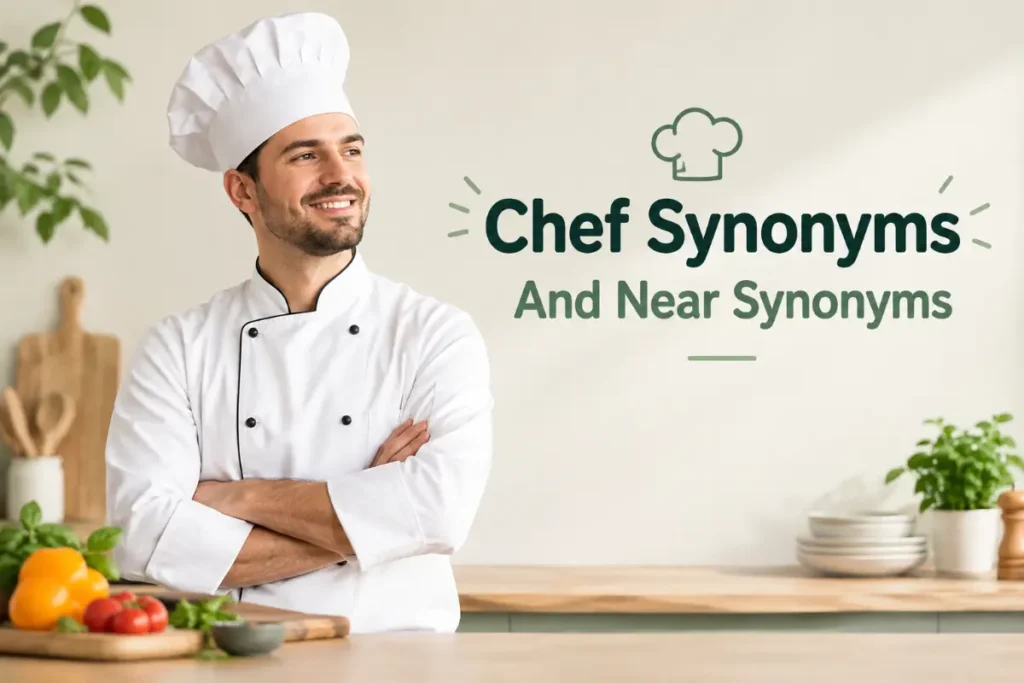 Chef Synonyms And Near Synonyms