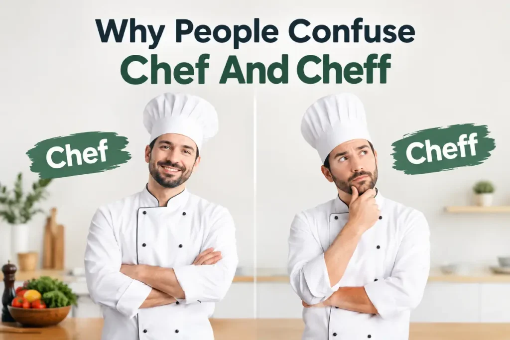 Why People Confuse Chef And Cheff