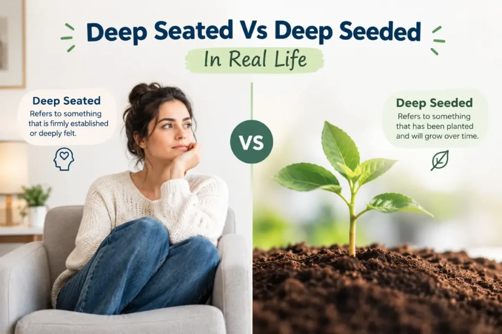 Deep Seated Vs Deep Seeded In Real Life