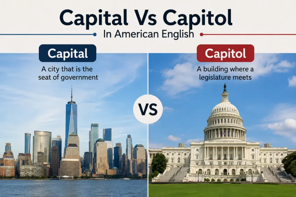 Capital Vs Capitol In American English