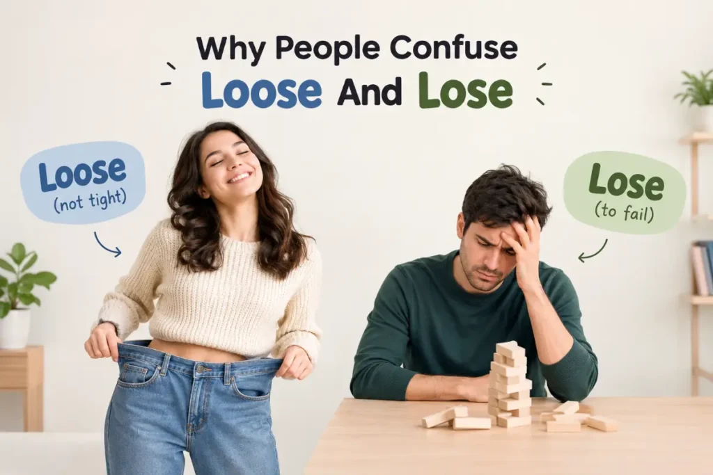 Why People Confuse Loose And Lose