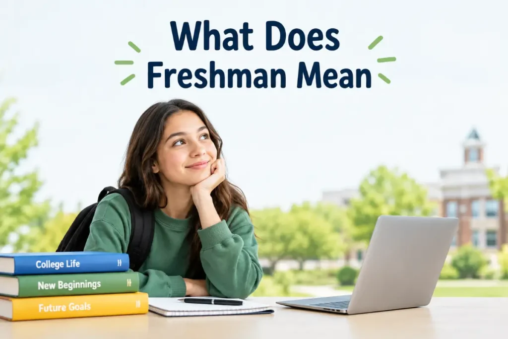 What Does Freshman Mean