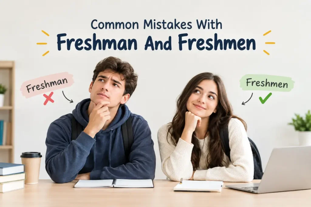 Common Mistakes With Freshman And Freshmen