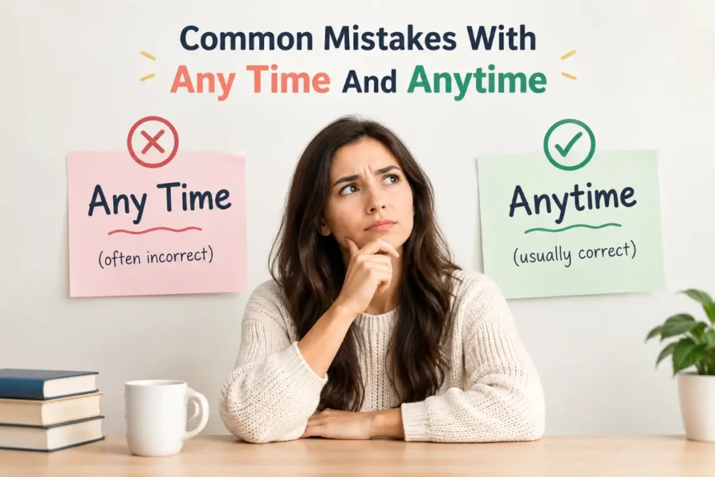 Common Mistakes With Any Time And Anytime