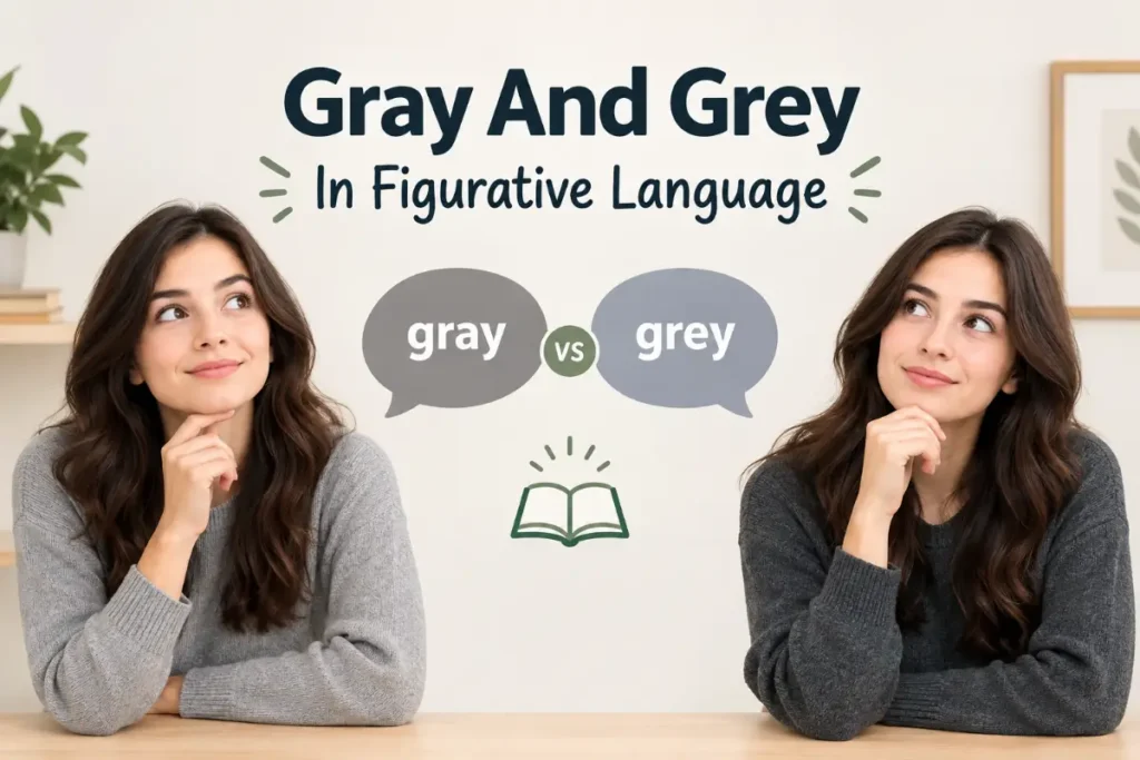 Gray And Grey In Figurative Language