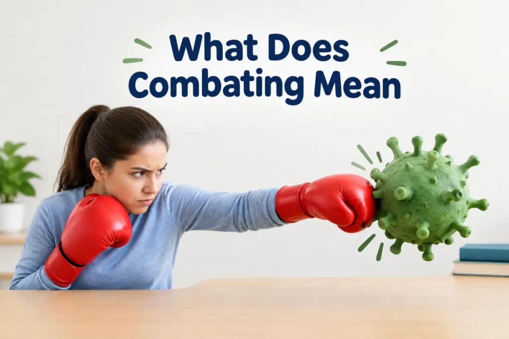 What Does Combating Mean