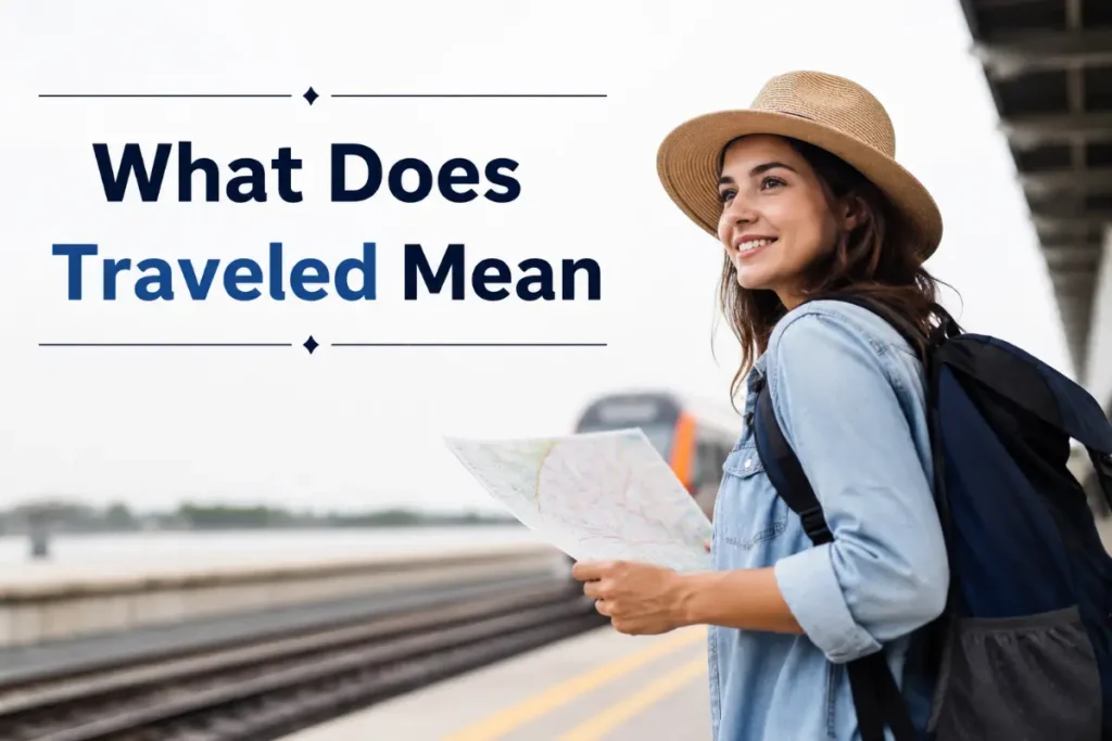 What Does Traveled Mean