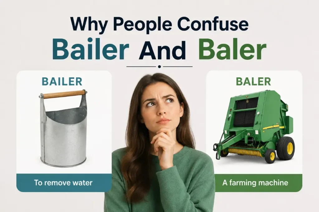 Why People Confuse Bailer And Baler