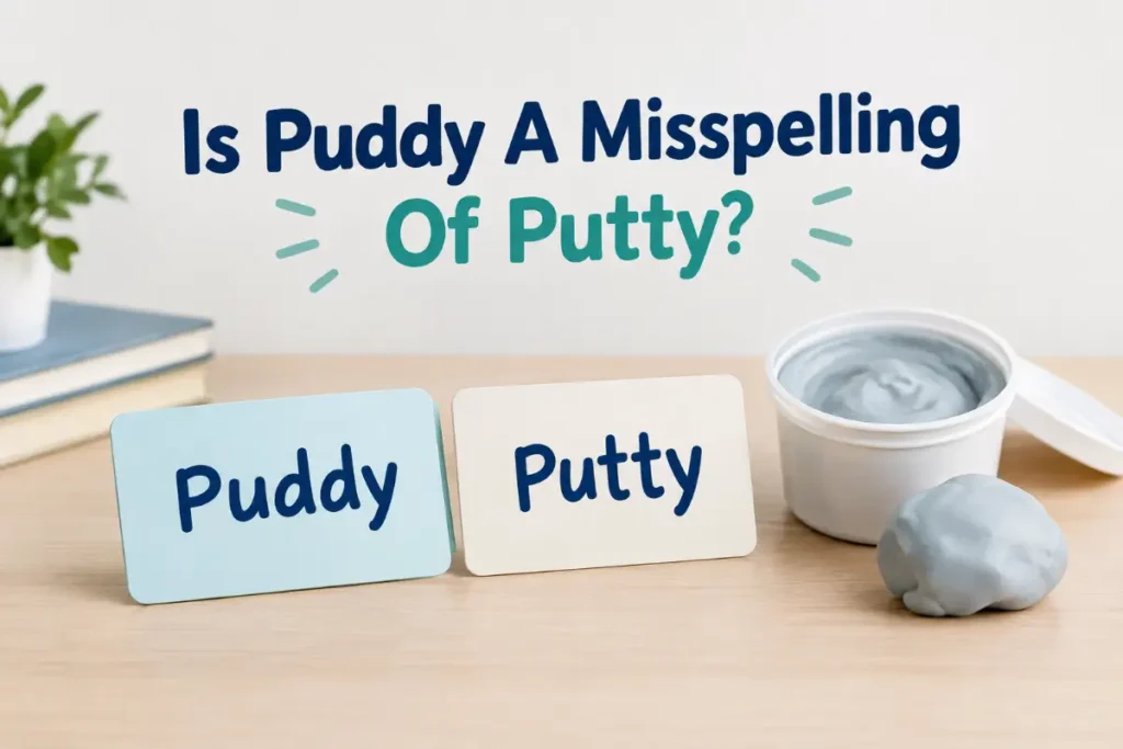 Is Puddy A Misspelling Of Putty