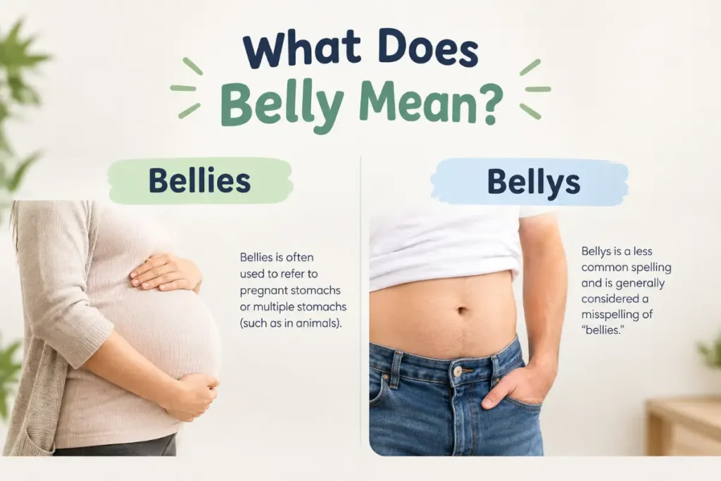 What Does Belly Mean