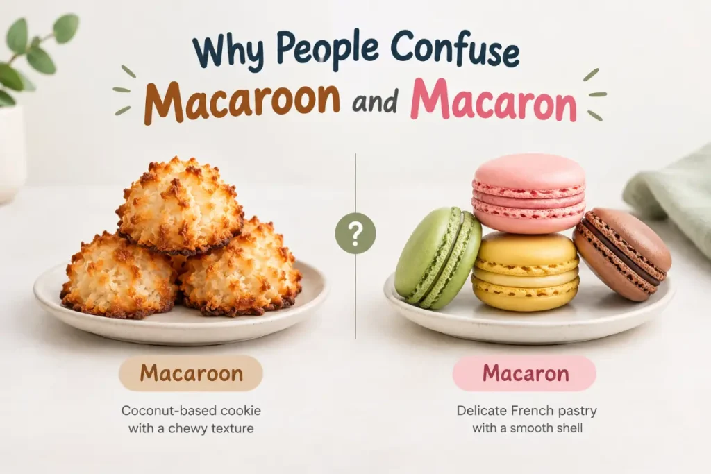 Why People Confuse Macaroon and Macaron