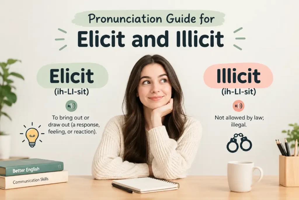 Pronunciation Guide for Elicit and Illicit