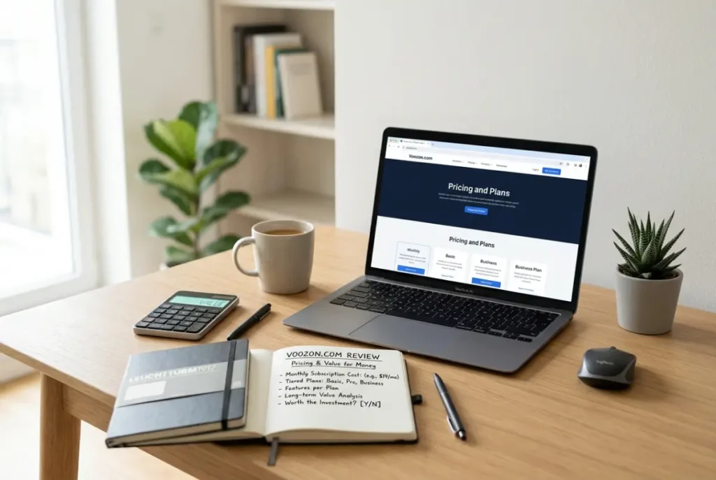 Voozon.com Pricing and Value for Money