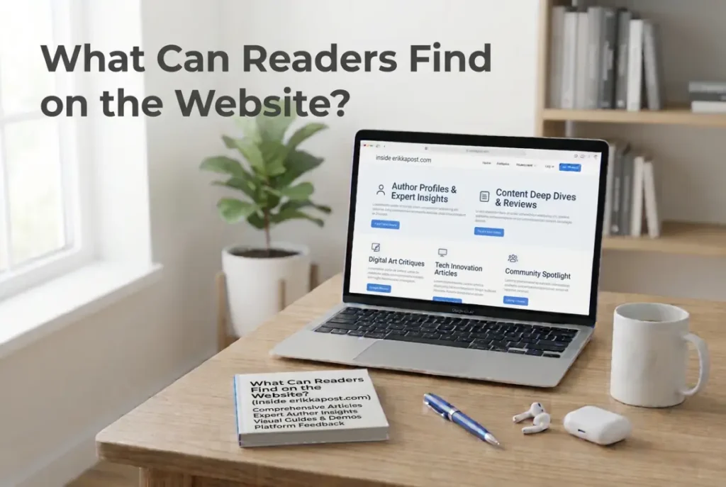 What Can Readers Find on the Website?