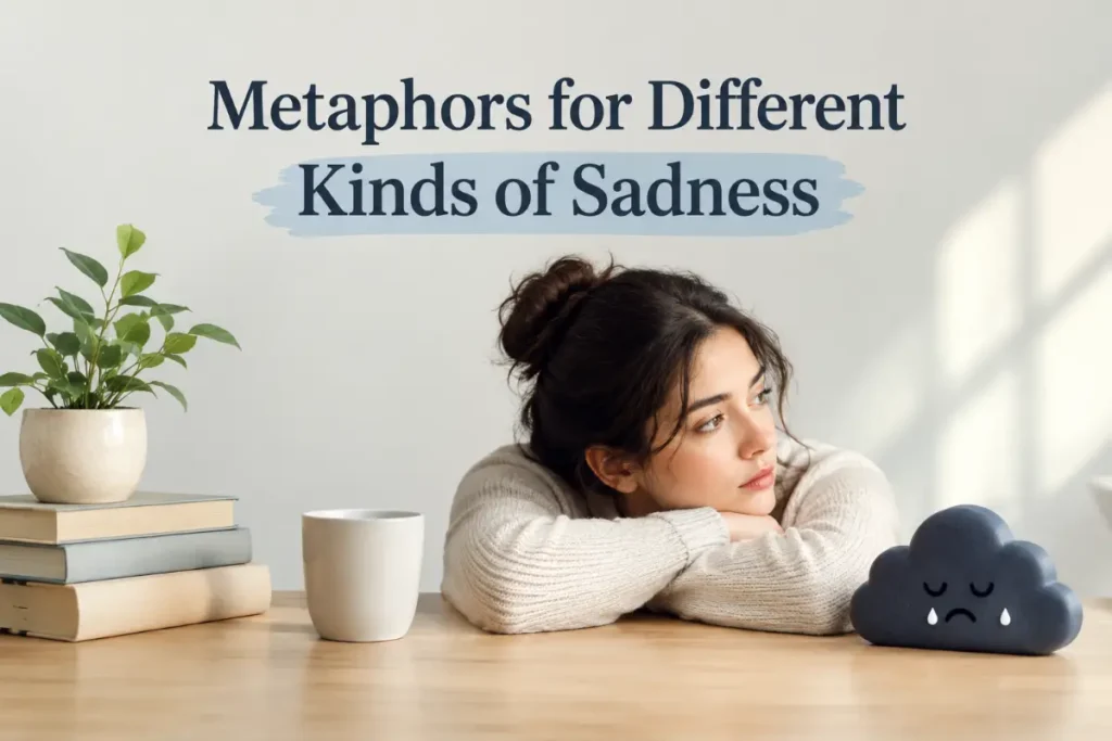 Metaphors for Different Kinds of Sadness