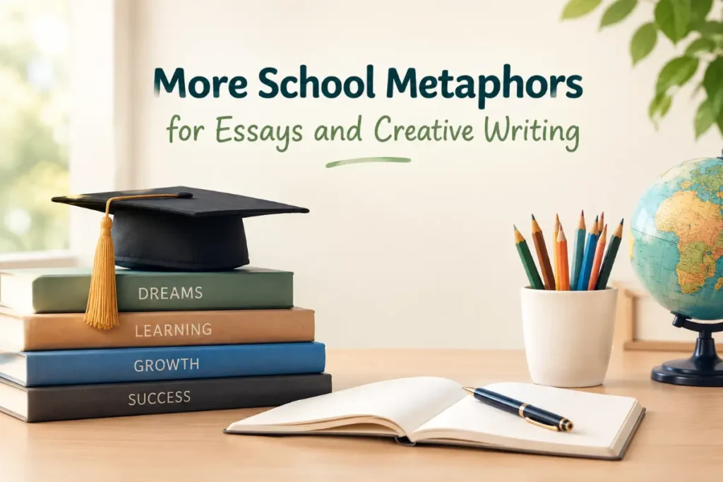 More School Metaphors for Essays and Creative Writing