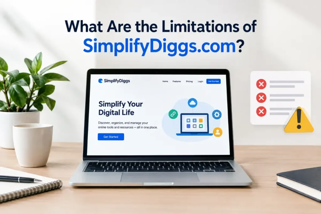 What Are the Limitations of SimplifyDiggs.com?