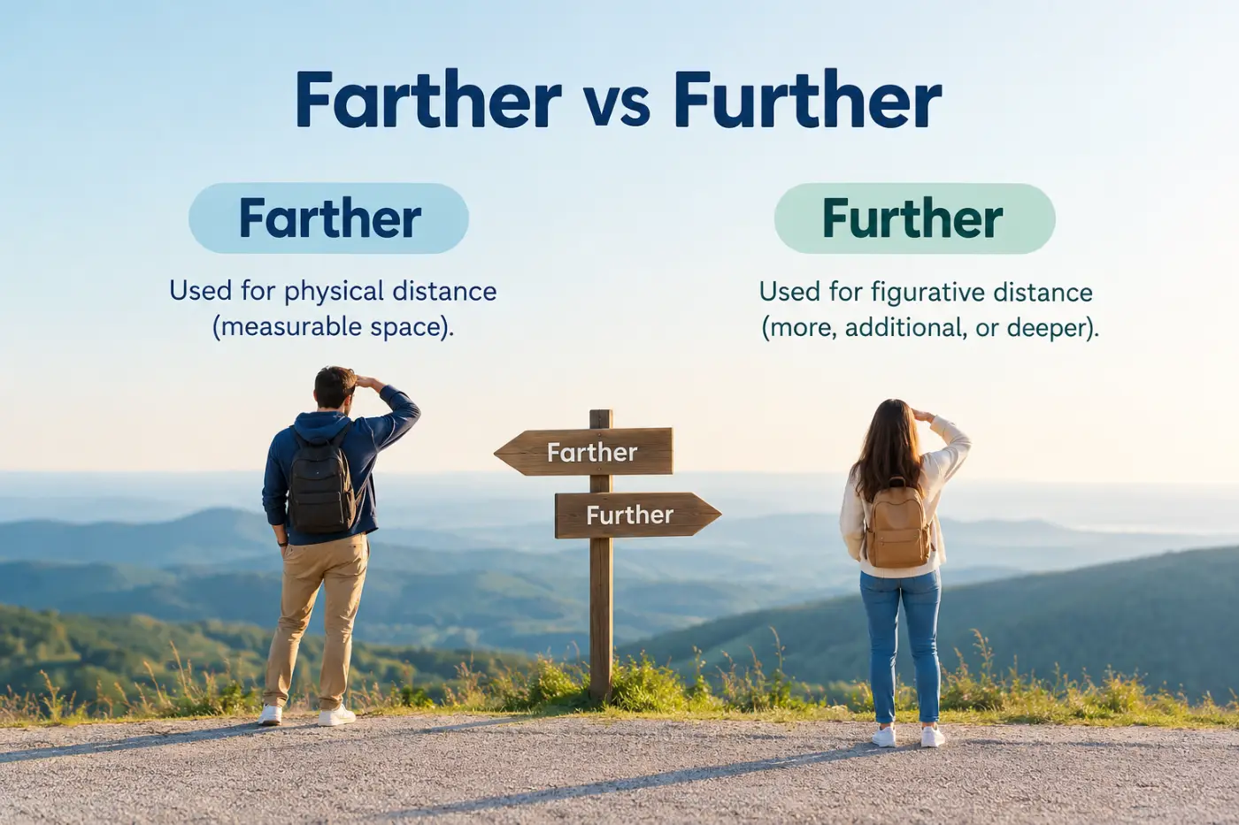 farther-vs-further